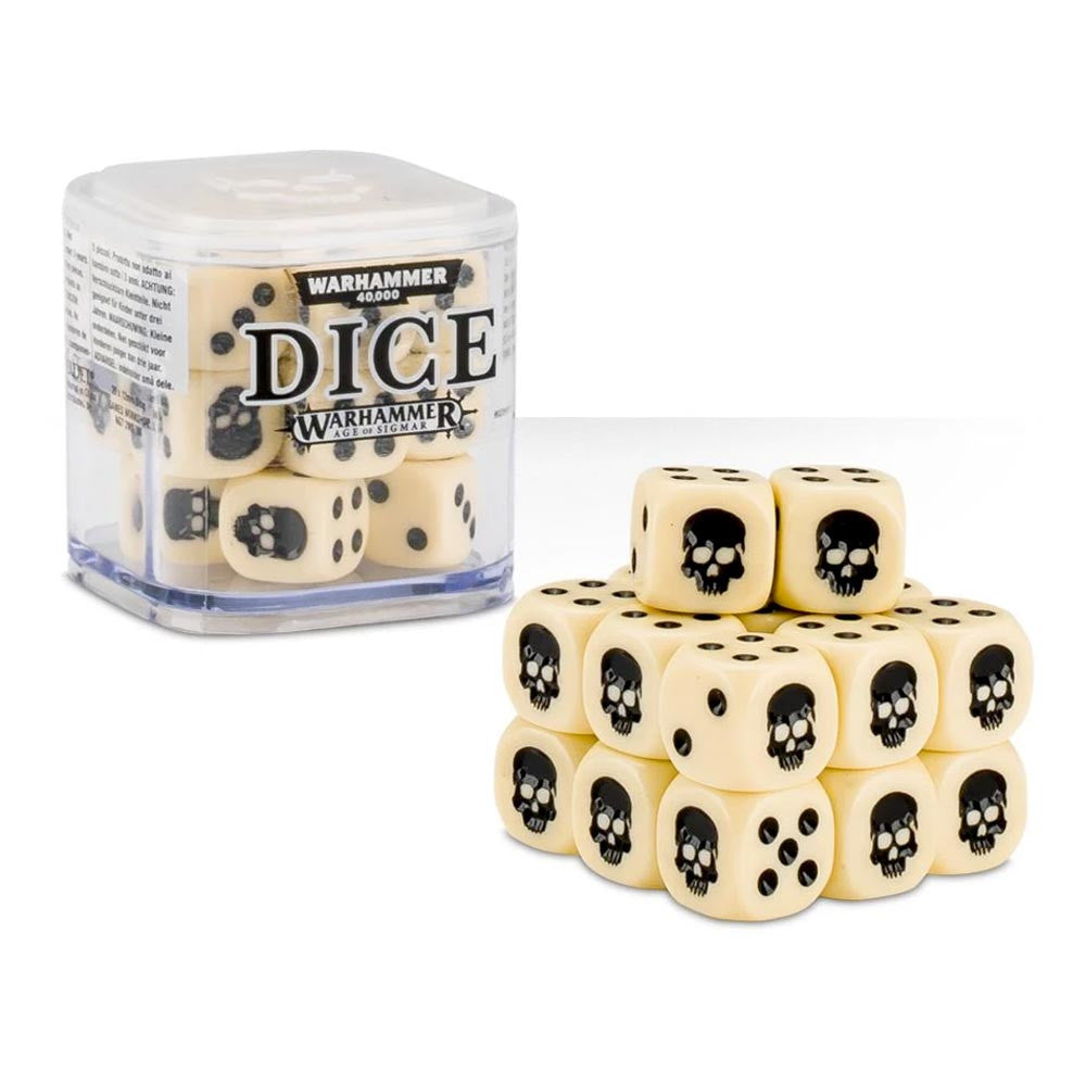 Warhammer 40k Age of Sigmar 12mm Dice Cube Set - 20pc