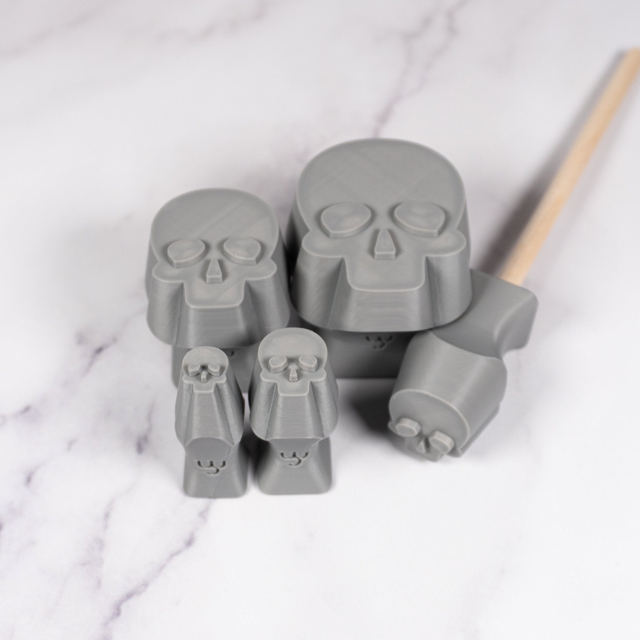 Halloween Human Skull Stamps | Buy Online from The Home Crafters