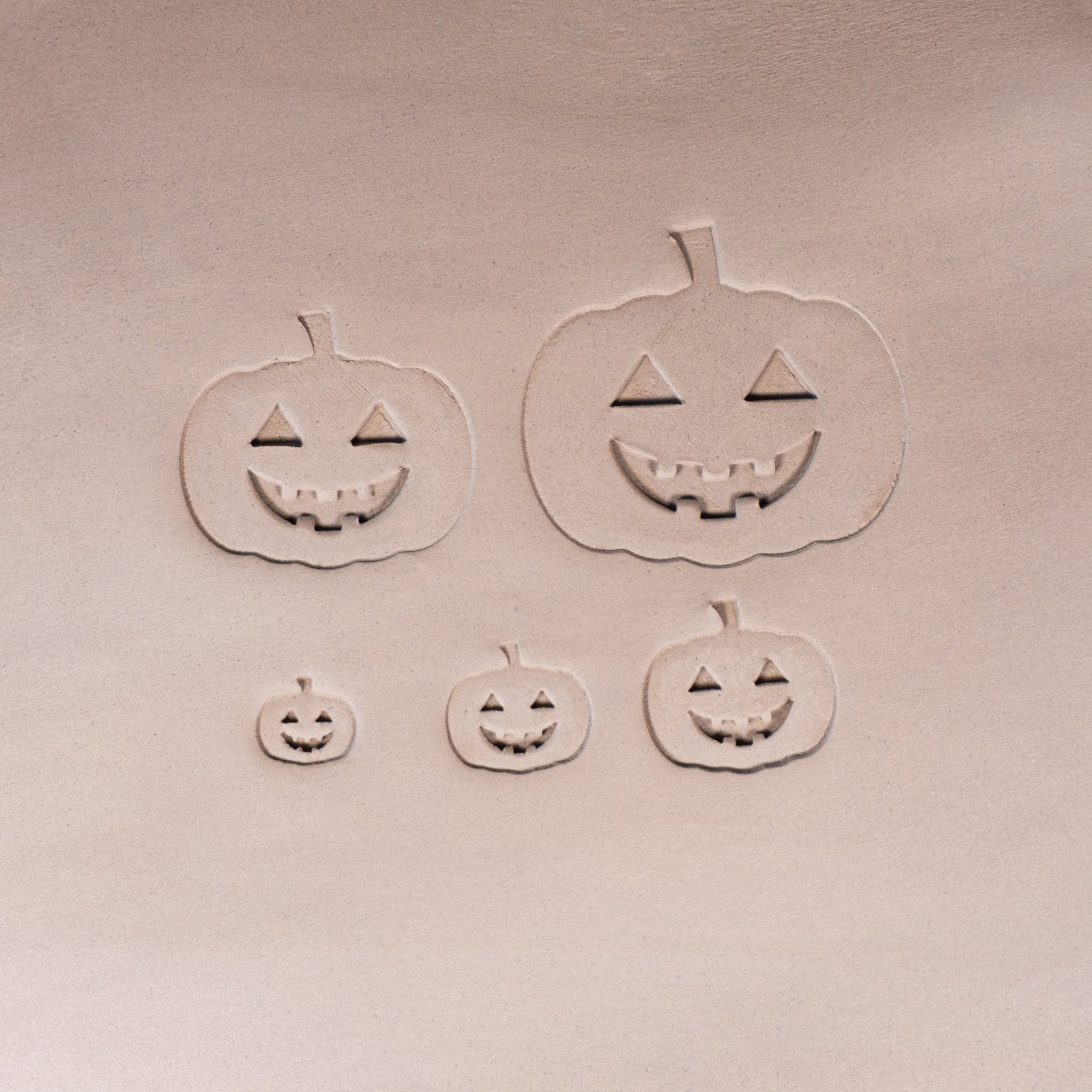 Halloween Jack - o - Lantern Pumpkin Stamps - Style 1 | Buy Online from The Home Crafters