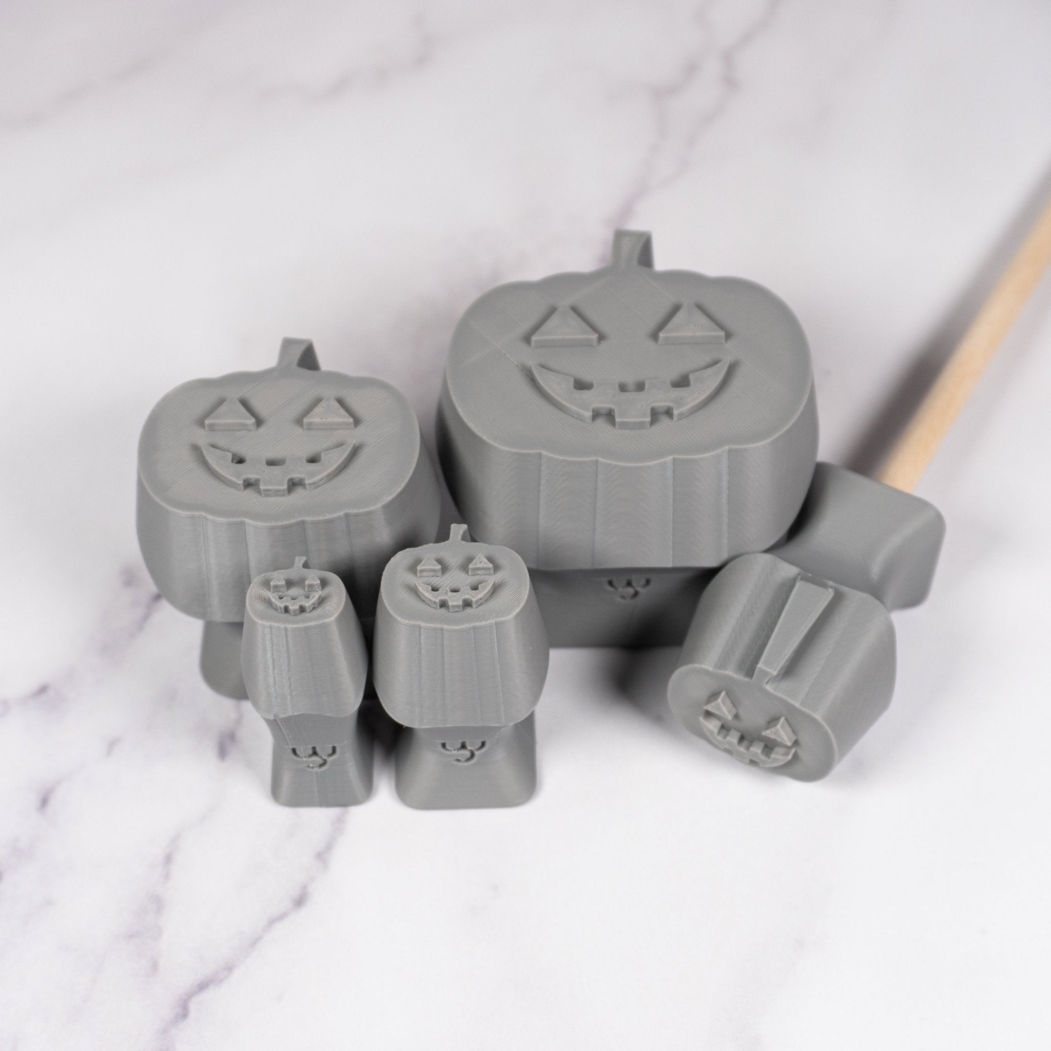 Halloween Jack - o - Lantern Pumpkin Stamps - Style 1 | Buy Online from The Home Crafters