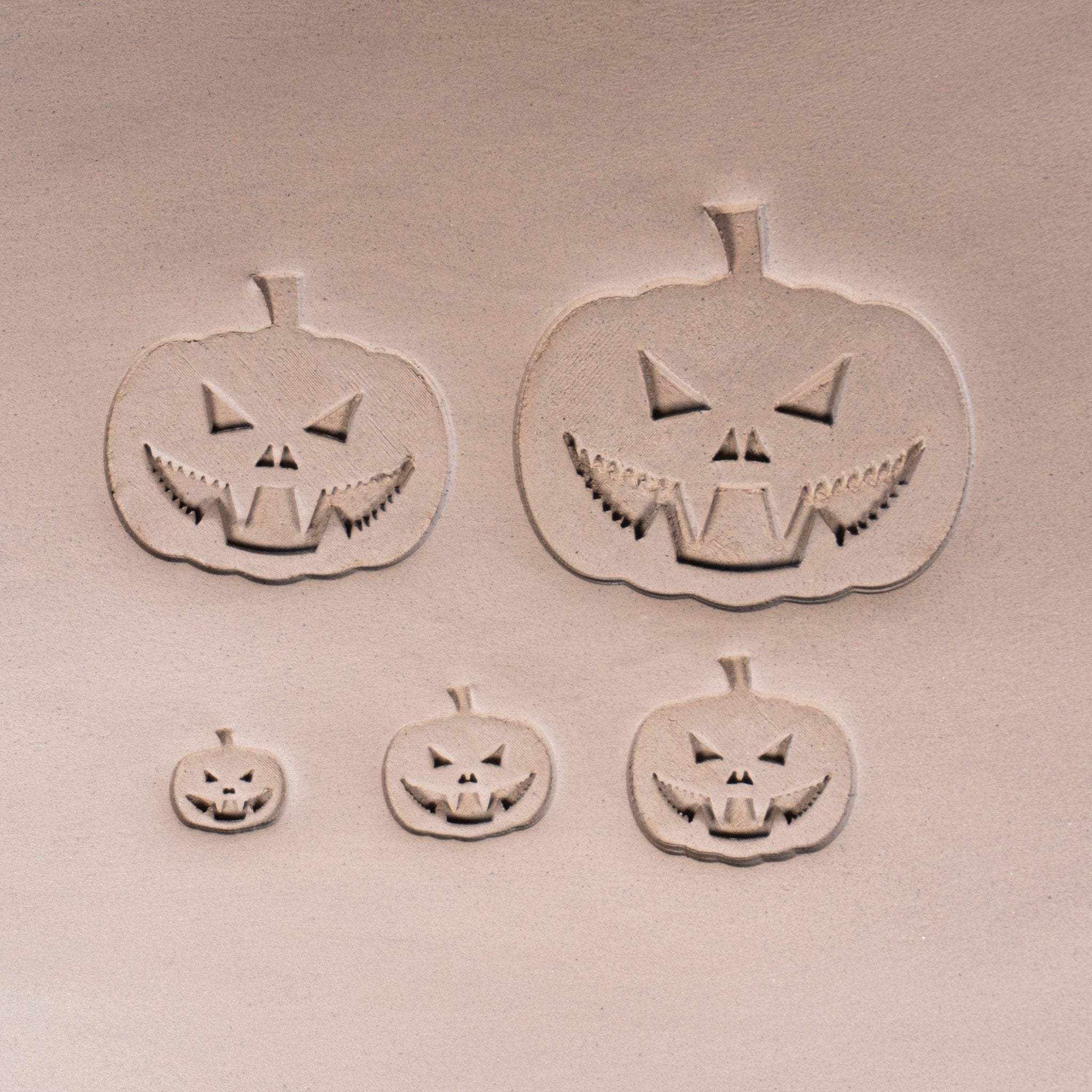 Halloween Jack - o - Lantern Pumpkin Stamps - Style 3 | Buy Online from The Home Crafters