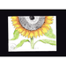 Handmade Colour Pencil Drawing - Botanical Series - Sunflower | Buy Online from The Home Crafters