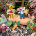 Handmade Needle Felt Dom the Gardening Dog Hanging Decoration | Buy Online from The Home Crafters