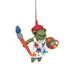 Handmade Felt André the Artist Frog Hanging Decoration | Buy Online from The Home Crafters