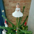 Handmade Needle Felt Christmas Tree Topper - Angel