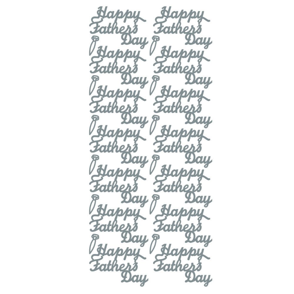 Happy Father's Day PeelOff Stickers | Buy Online from The Home Crafters