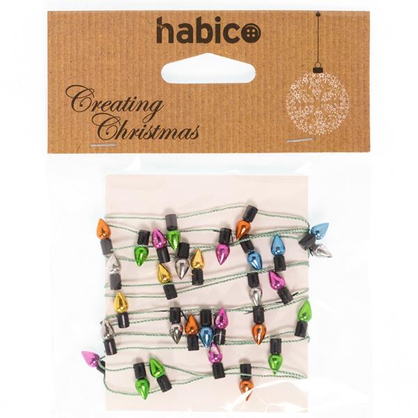 Artificial Miniature Light Bulb Garland - 1.8mts | Buy Online from The Home Crafters