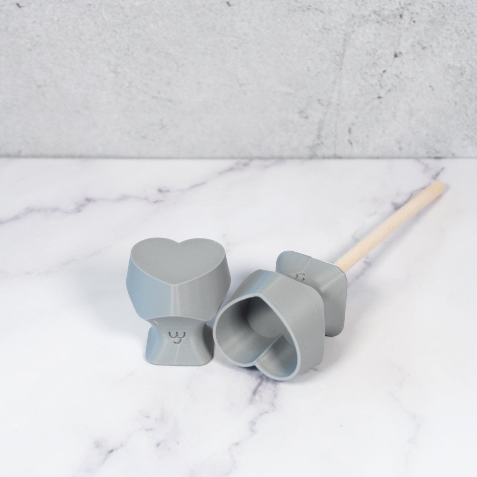 Heart Stamp Set of 10 | Buy Online from The Home Crafters
