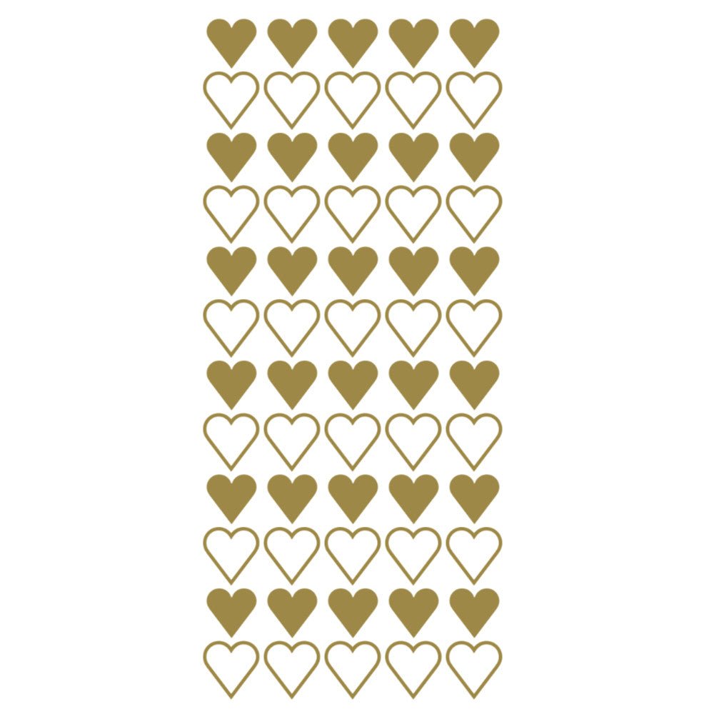 Hearts Peeloff Stickers | Buy Online from The Home Crafters