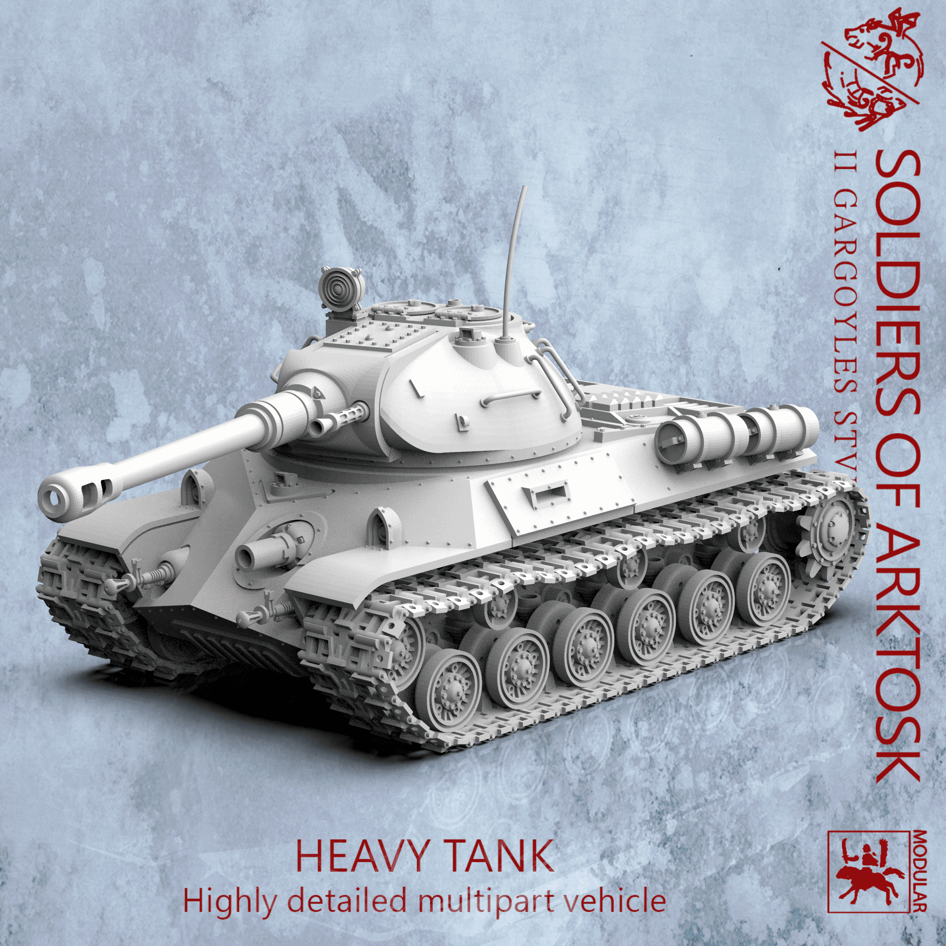 Soldiers of Arktosk - Heavy Tank | Buy Online from The Home Crafters