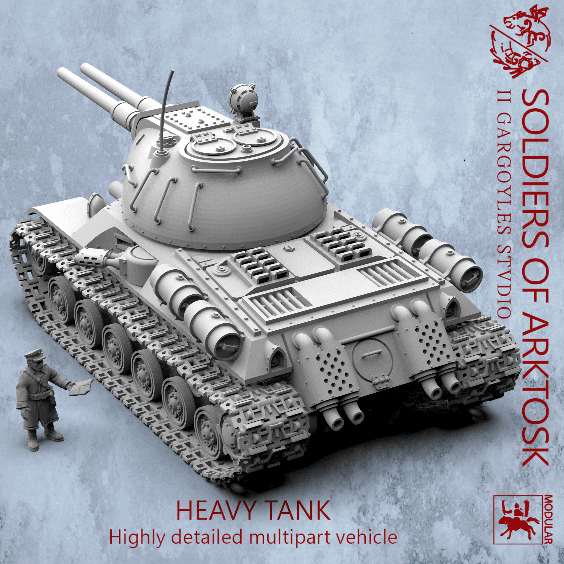 Soldiers of Arktosk - Heavy Tank | Buy Online from The Home Crafters