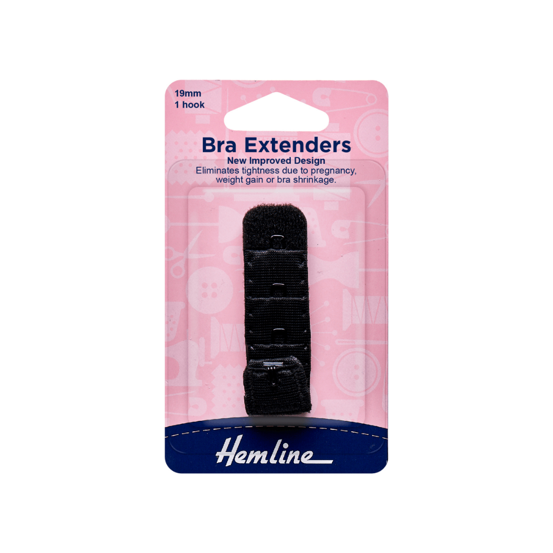 Hemline Bra Back Extender - choice of colour & size | Buy Online from The Home Crafters