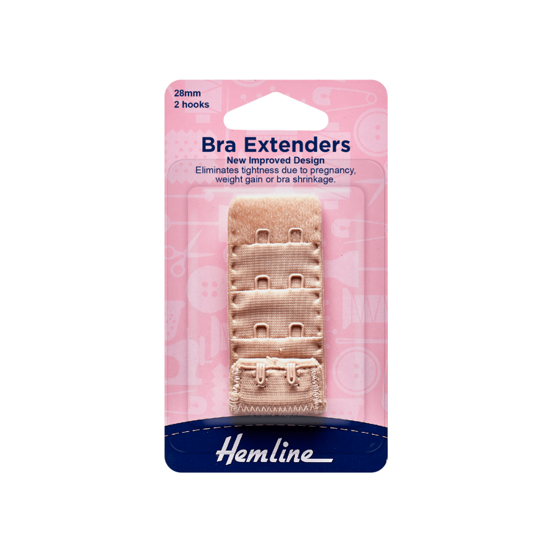 Hemline Bra Back Extender - choice of colour & size | Buy Online from The Home Crafters