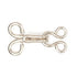 Hemline Hooks & Eyes: Nickel Coated - various sizes | Buy Online from The Home Crafters