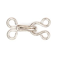 Hemline Hooks & Eyes: Nickel Coated - various sizes | Buy Online from The Home Crafters