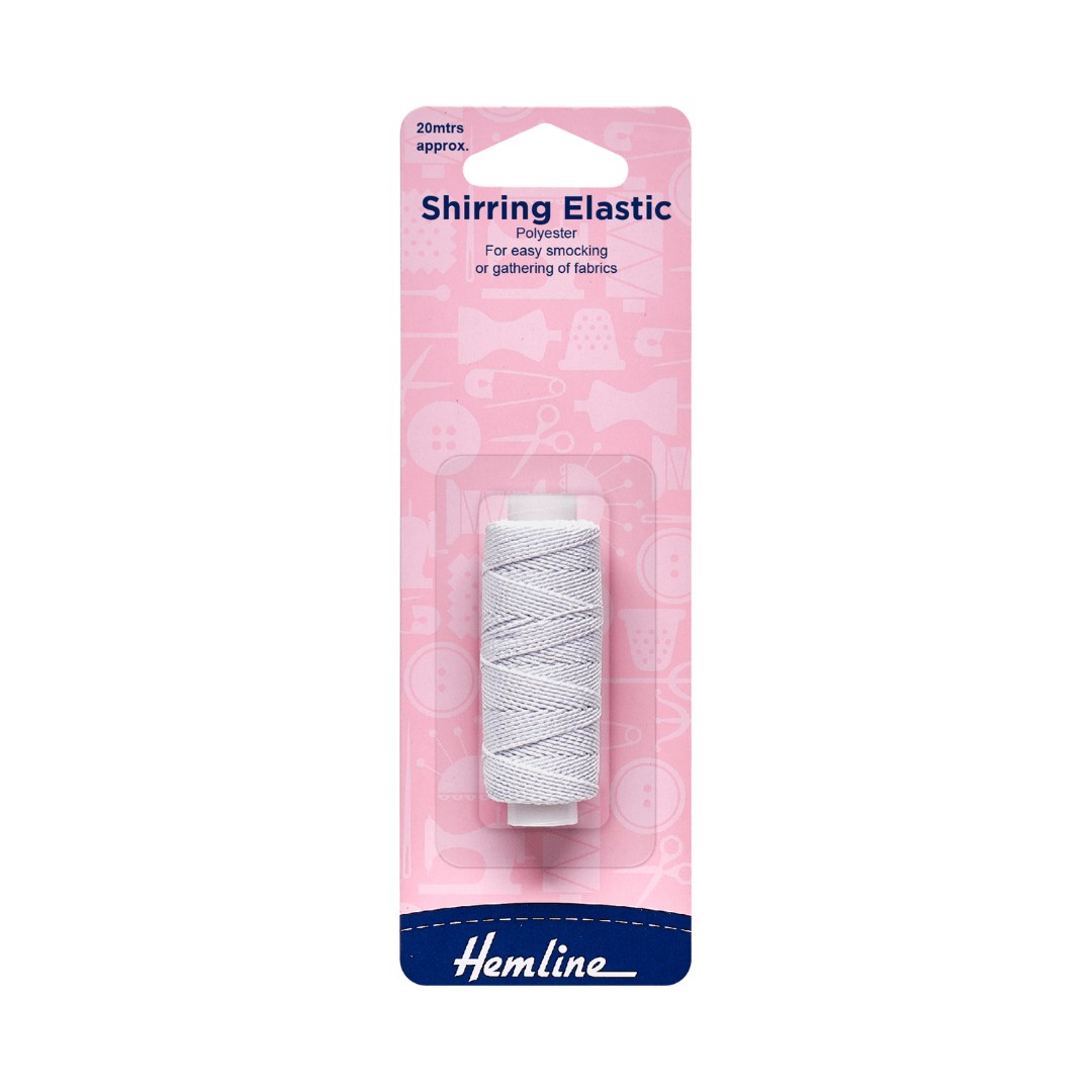 Hemline Shirring Elastic - 20m x 0.75mm | Buy Online from The Home Crafters