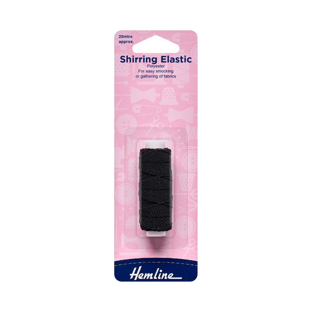 Hemline Shirring Elastic - 20m x 0.75mm | Buy Online from The Home Crafters
