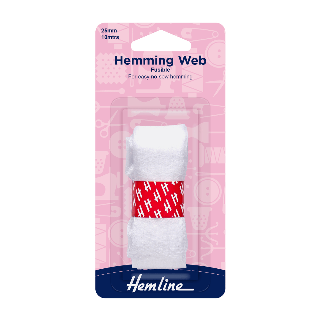 Hemline Standard Fusible Hemming Web Tape: 25mm | Buy Online from The Home Crafters