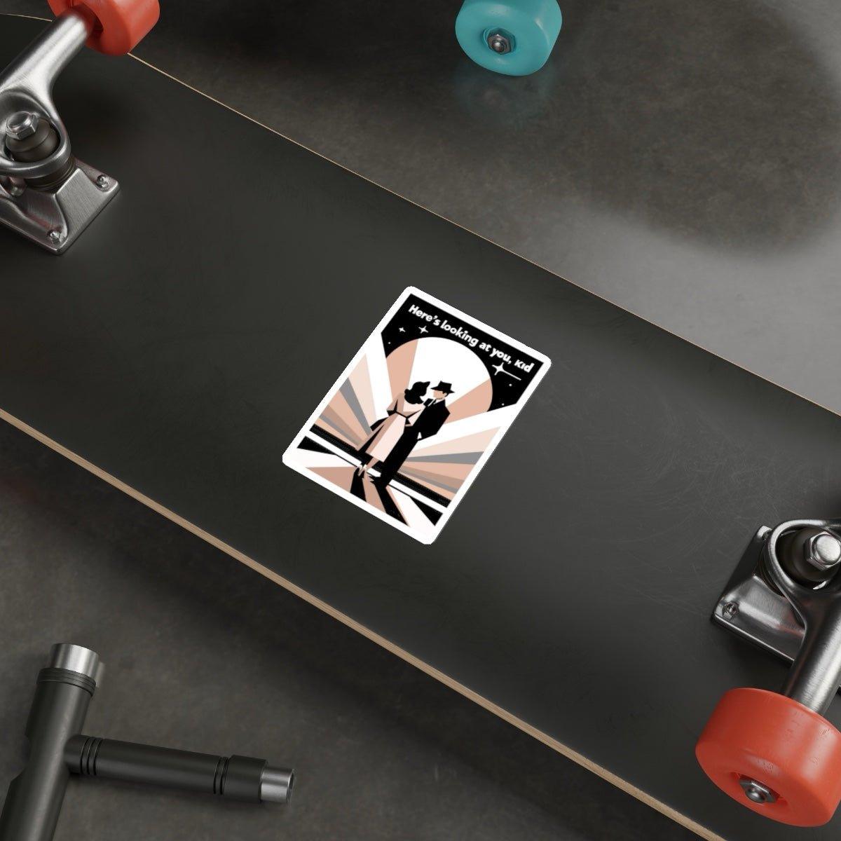 Here’s Looking at You Kid Sticker | Vintage Movie Quote | Buy Online from The Home Crafters