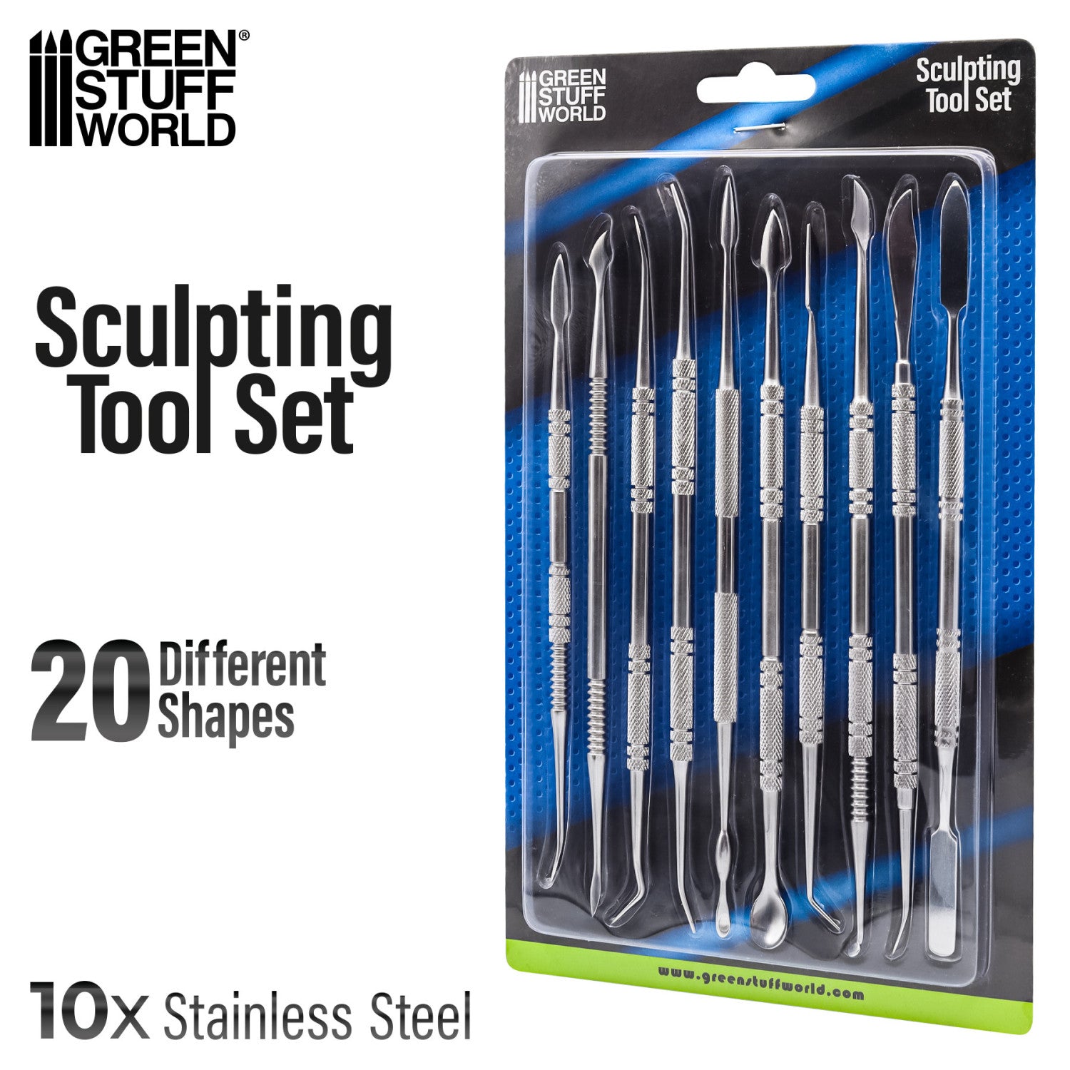 Sculpting Tools Set - 10pc