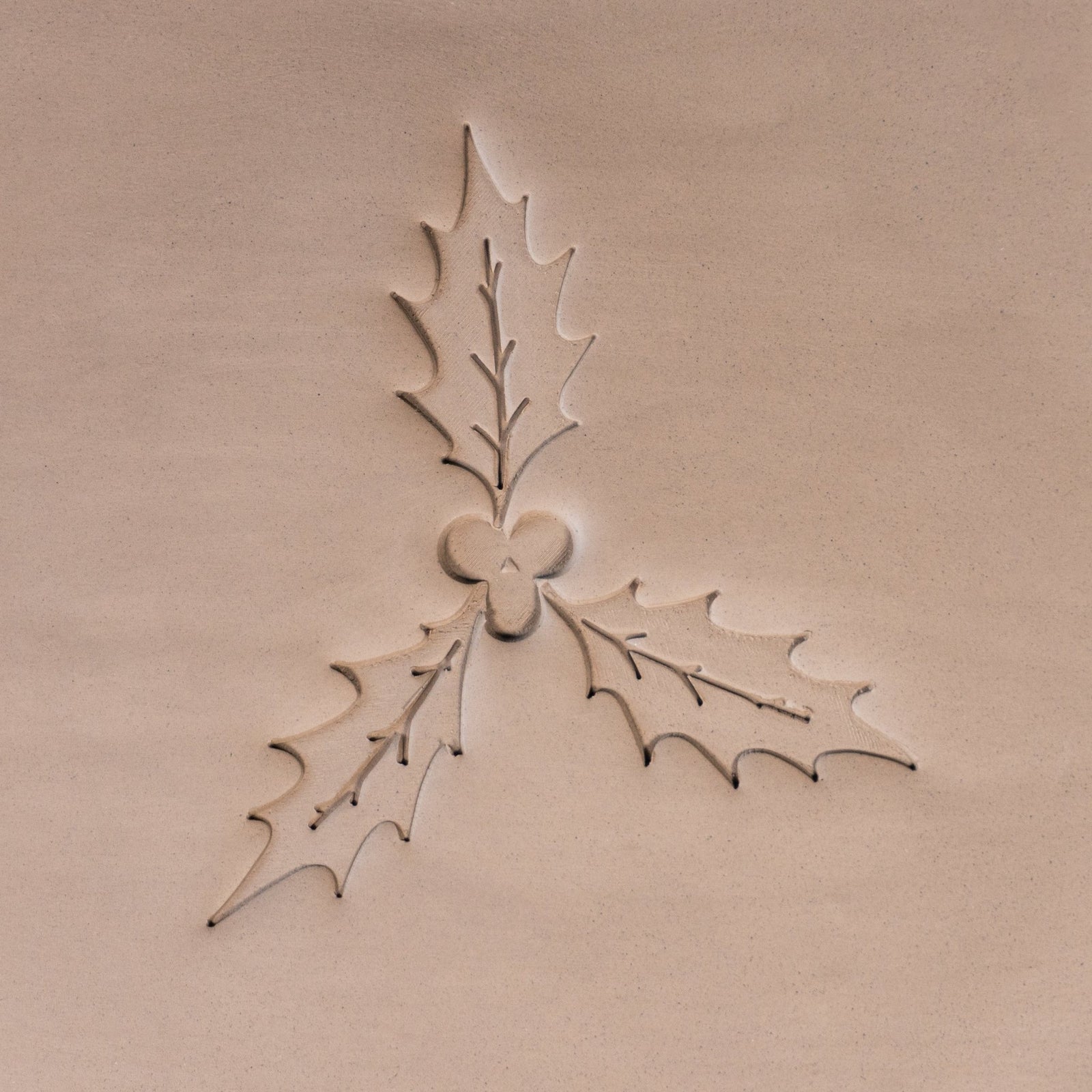 Holly Leaf & Berry Stamps - 3 Sizes | Buy Online from The Home Crafters