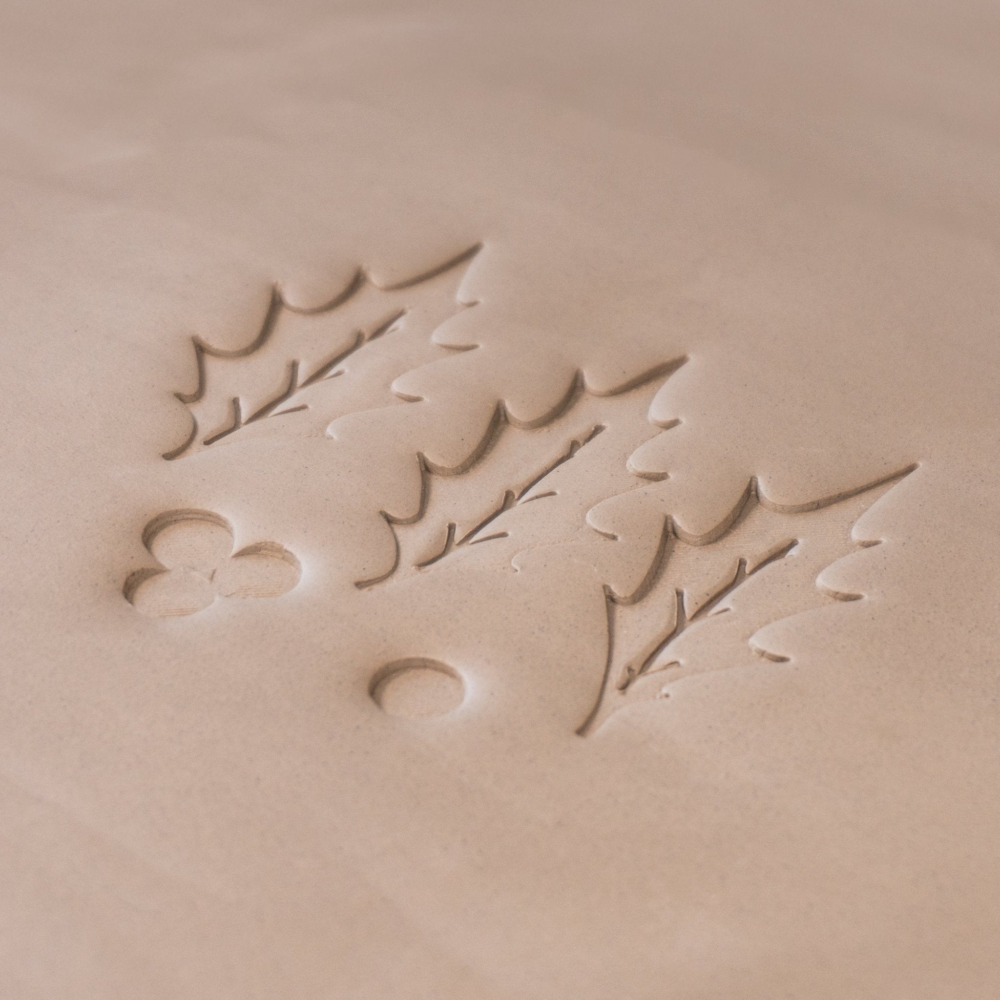 Holly Leaf & Berry Stamps - 3 Sizes | Buy Online from The Home Crafters