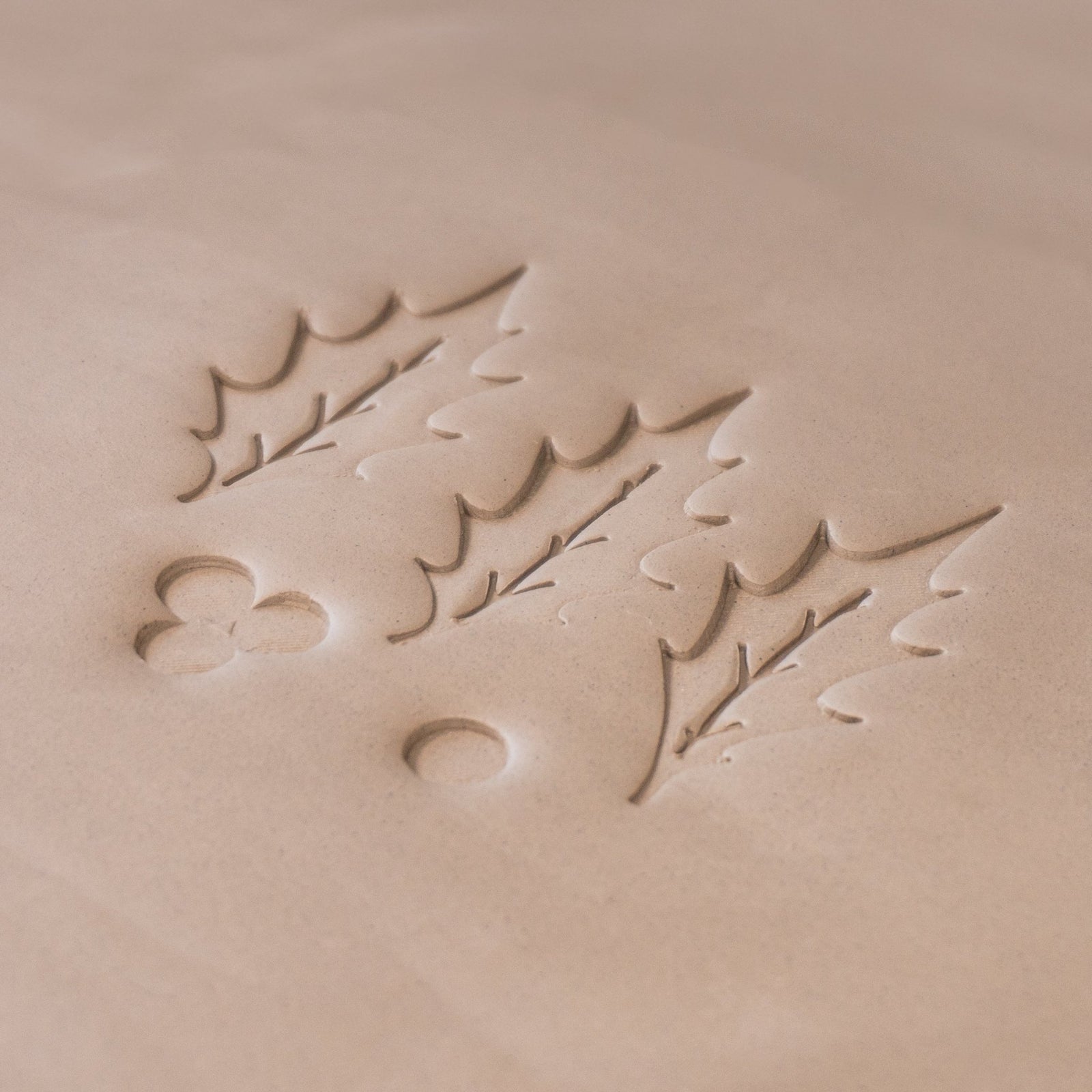 Holly Leaf & Berry Stamps - 3 Sizes | Buy Online from The Home Crafters