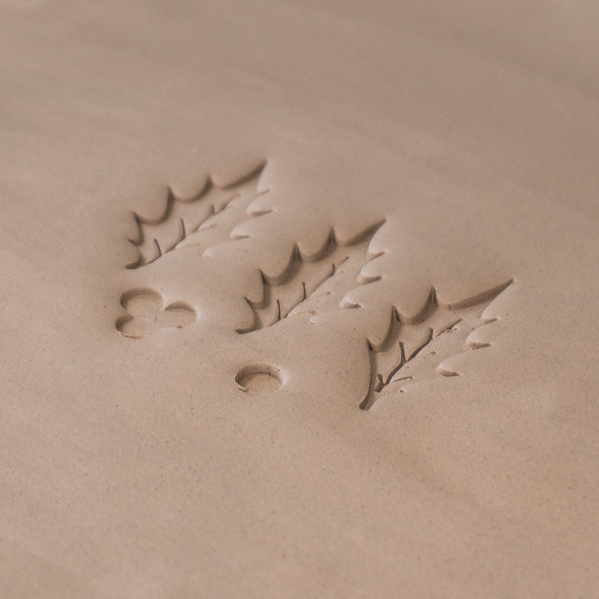 Holly Leaf & Berry Stamps - 3 Sizes | Buy Online from The Home Crafters