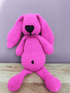 Handmade Crochet Toy: Baby the Bunny - various colours | Buy Online from The Home Crafters