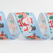 Wire Edge Ribbon: 63mm: Christmas Characters (per metre) | Buy Online from The Home Crafters