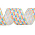 Wired Ribbon: Pride Rainbow Heart - 63mm | Buy Online from The Home Crafters