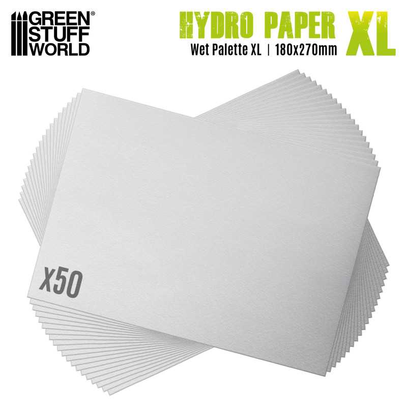 Green Stuff World: Wet Palette XL Hydro Paper Refill x 50 | Buy Online from The Home Crafters