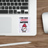 Clucking Awesome Chicken Sticker | Funny Pun Vinyl Decal | Buy Online from The Home Crafters
