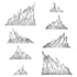 Resin Bits: Special Effects - 1:48-1:35 Ice Waves - 8pc | Buy Online from The Home Crafters