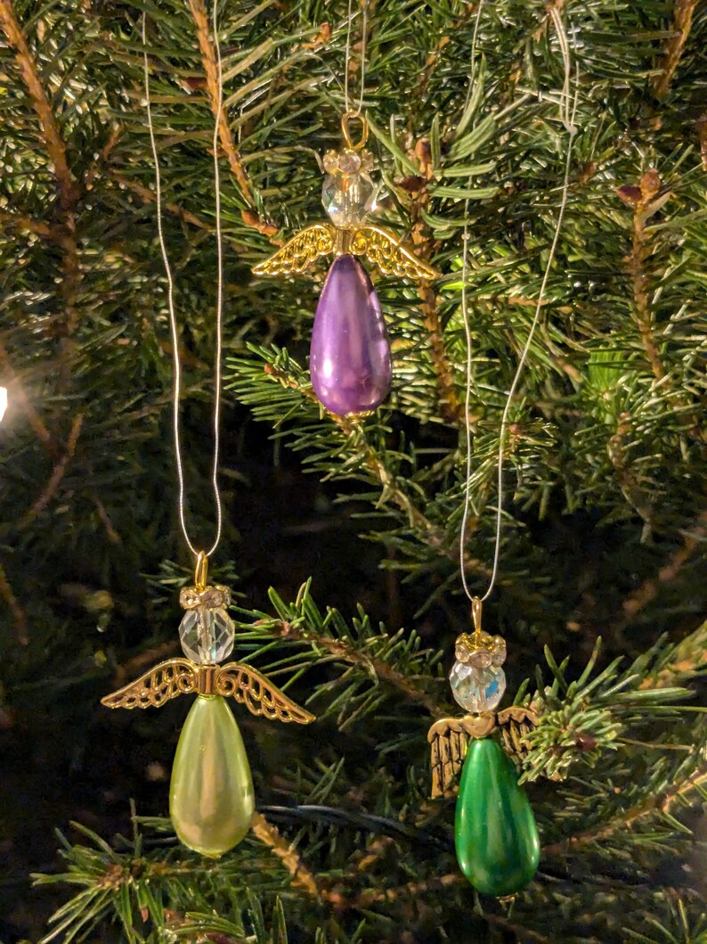 Bee Bread: Beaded Angel Decoration