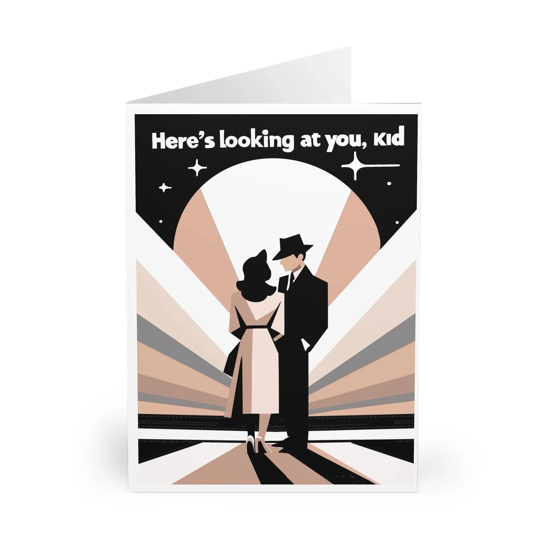 Here's looking at you kid - Classic Romance Card | Buy Online from The Home Crafters