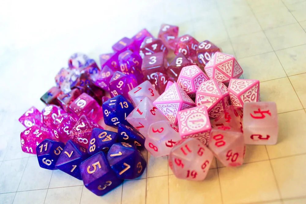 Critical Love dnd Dice - 7pc Mystery Bag | Buy Online from The Home Crafters
