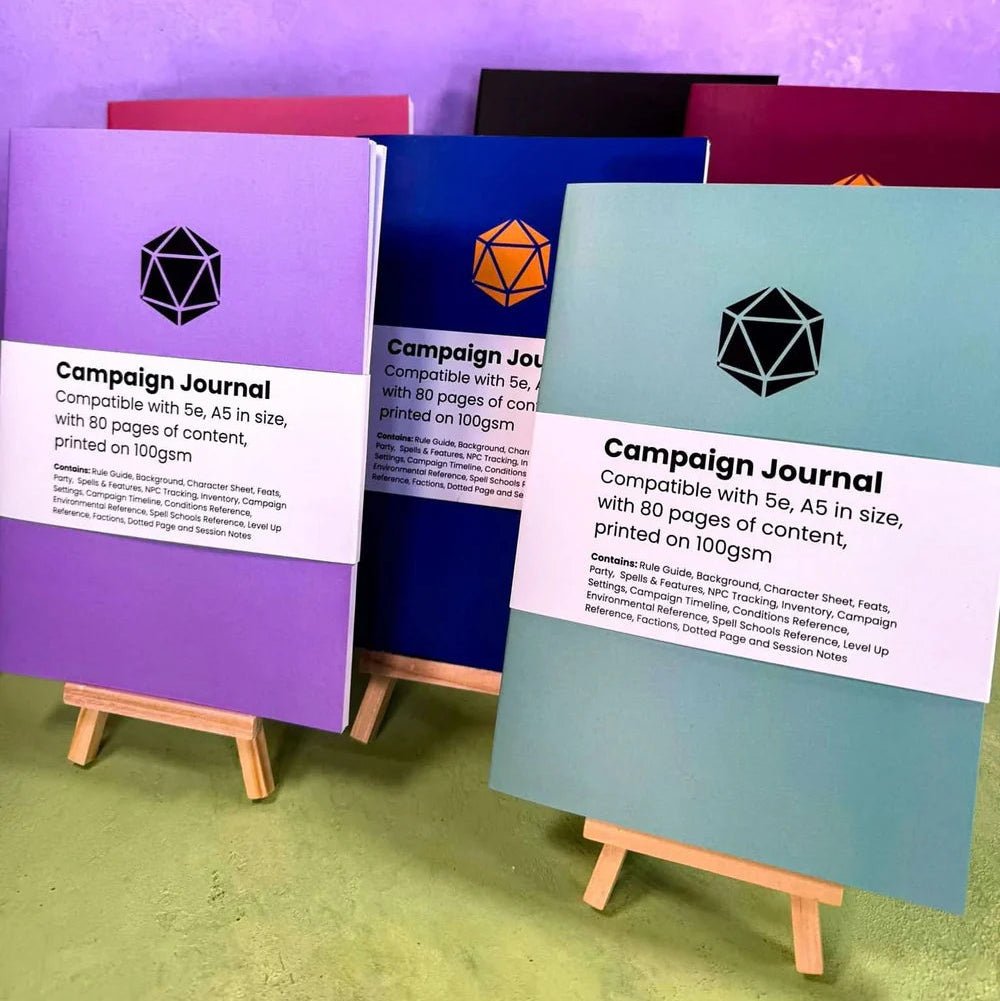 D&D Campaign Journal | RPG Notebook for 5e
