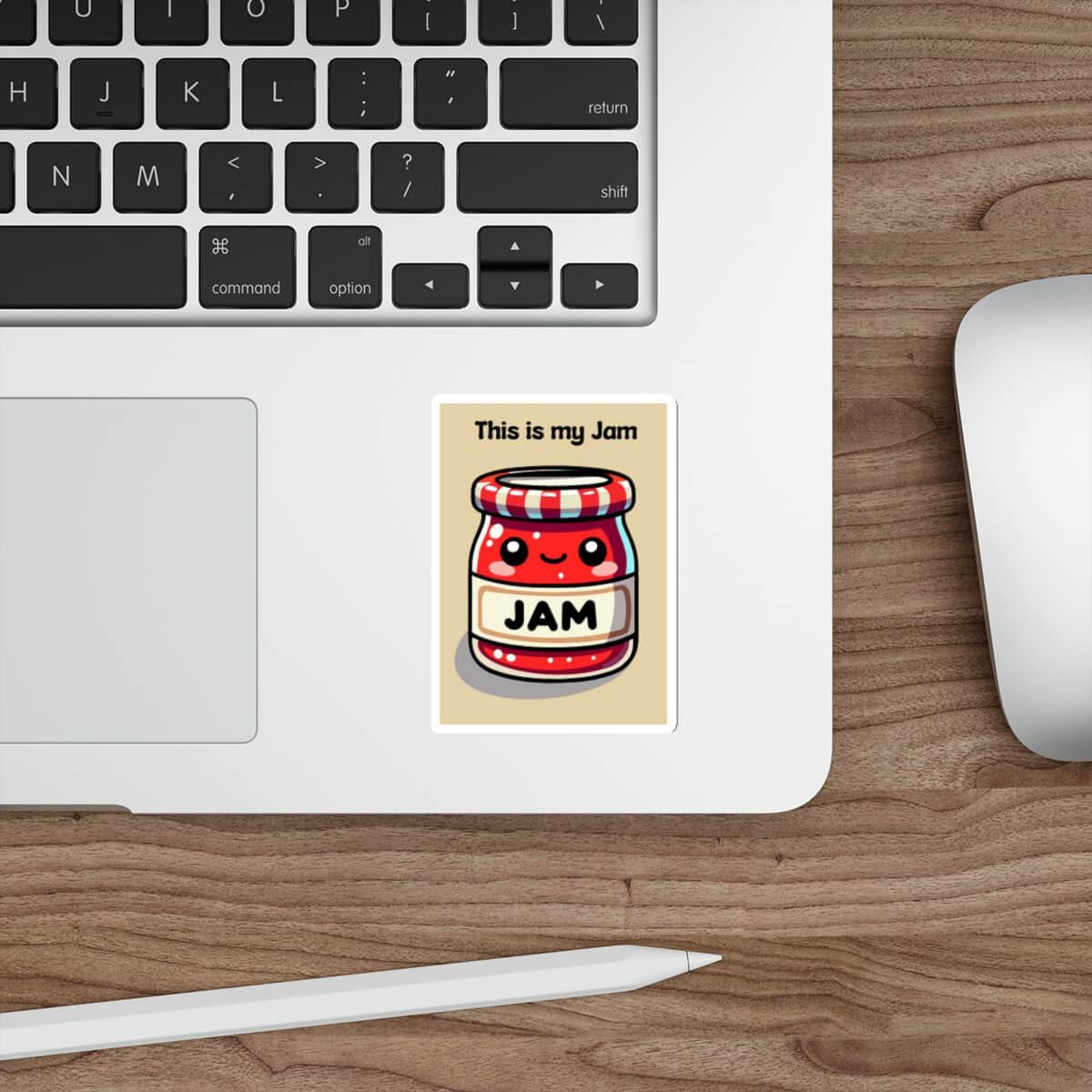 This is my Jam Waterproof Sticker | Buy Online from The Home Crafters