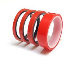 Red Super Sticky Double Sided Tape Roll - 5m | Buy Online from The Home Crafters