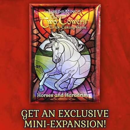 Lord of the Rings: The Two Towers - Trick-Taking Game including Horses & Haradrim mini expansion! | Buy Online from The Home Crafters