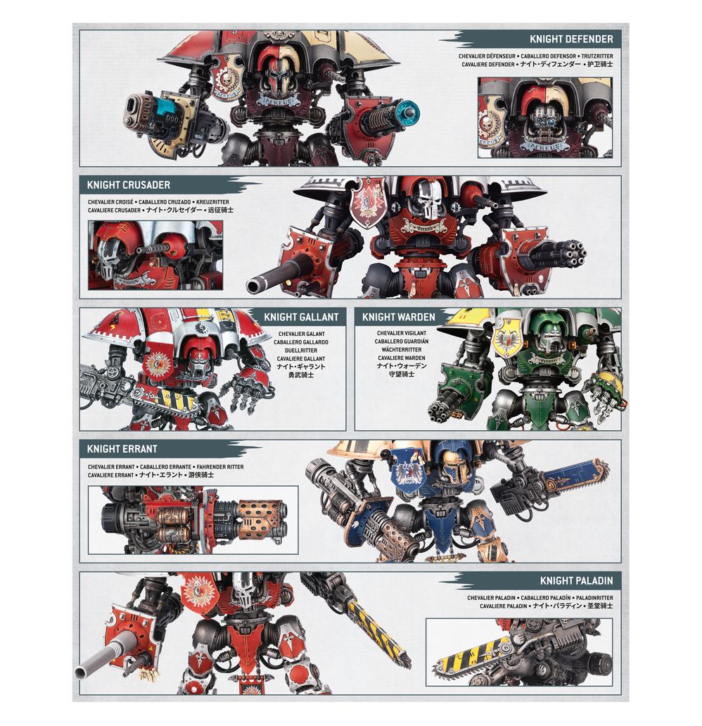 Imperial Knights: Knight Questoris | Buy Online from The Home Crafters