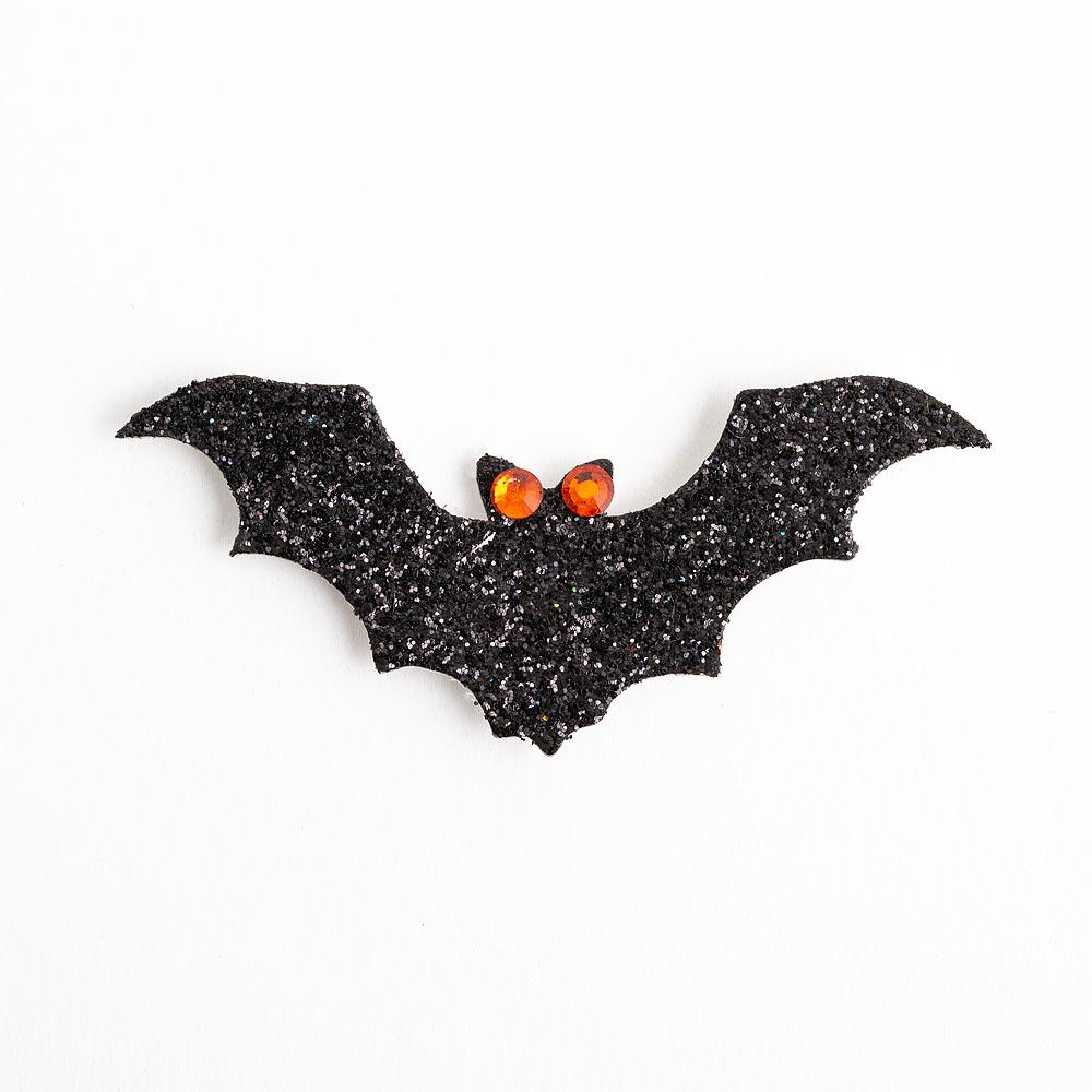 Halloween Handmade: Glitter Bats Topper Stickers - 8pc | Buy Online from The Home Crafters
