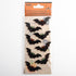 Halloween Handmade: Glitter Bats Topper Stickers - 8pc | Buy Online from The Home Crafters