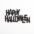Halloween Handmade: Glitter Happy Halloween Topper Stickers - 4pc | Buy Online from The Home Crafters