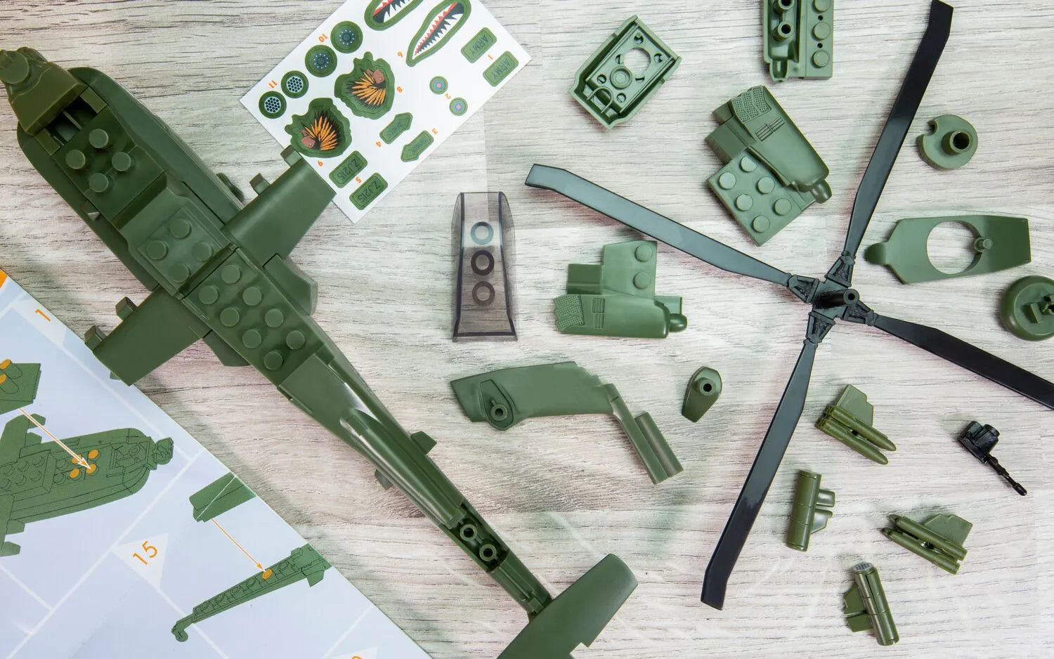 Airfix: Quickbuild Apache J6004