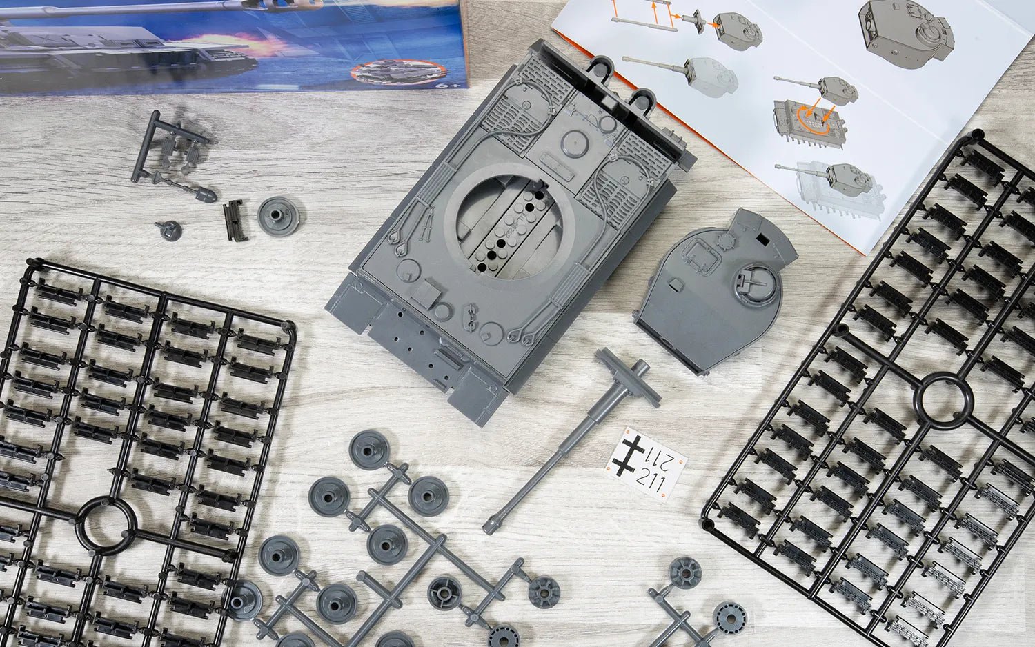 Airfix: Quickbuild Tiger I J6041 | Buy Online from The Home Crafters