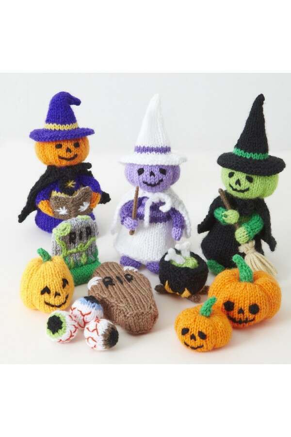 King Cole Halloween Knits - Pattern Book 3 | Buy Online from The Home Crafters