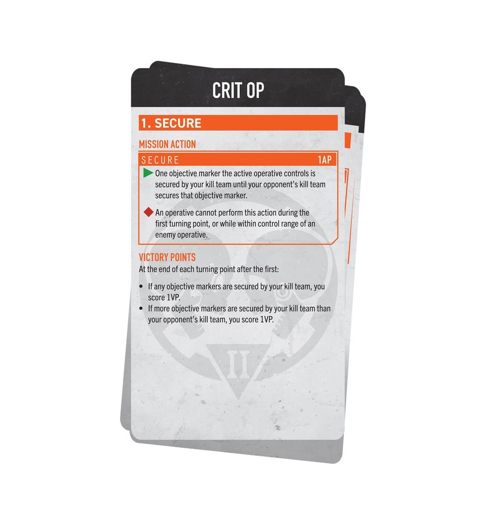 Kill Team: Approved Ops Cards 2025 (Eng) | Buy Online from The Home Crafters