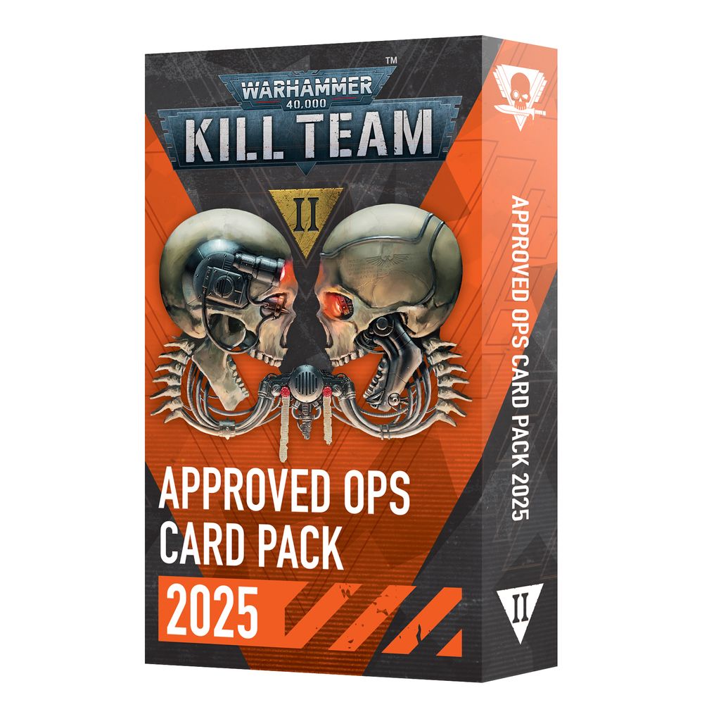 Kill Team: Approved Ops Cards 2025 (Eng) | Buy Online from The Home Crafters